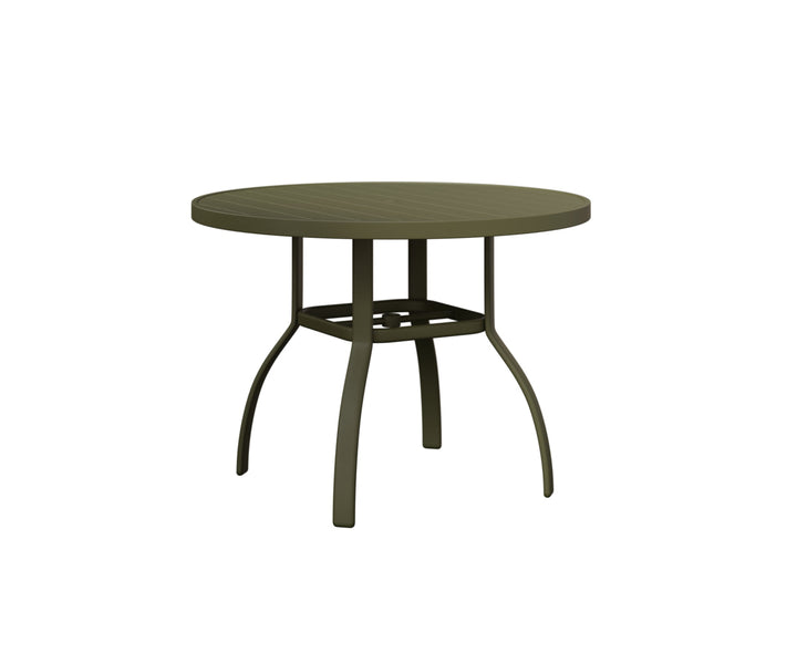 BGMRT0042DGS-Berlin Gardens-Murphy 42″ Round Dining Table-Pangaea Patio