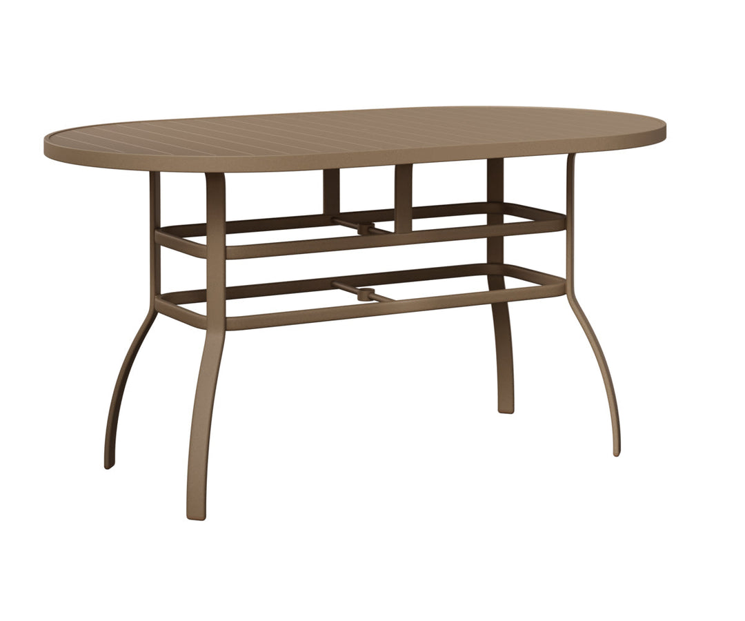 BGMOT4276BOV-Berlin Gardens-Murphy 42″ X 76″ Oblong Table – Bar Height-Pangaea Patio