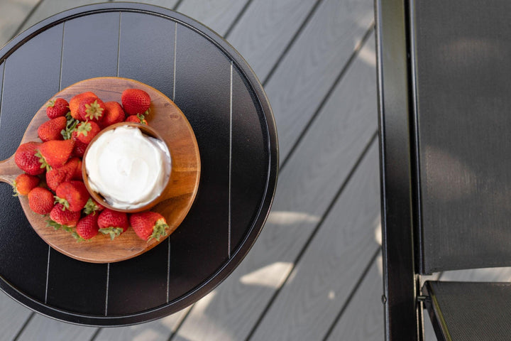 '-Berlin Gardens-Murphy End Table Bar Height-Pangaea Patio