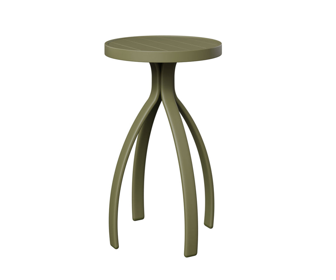 BGMET1830GS-Berlin Gardens-Murphy End Table Bar Height-Pangaea Patio