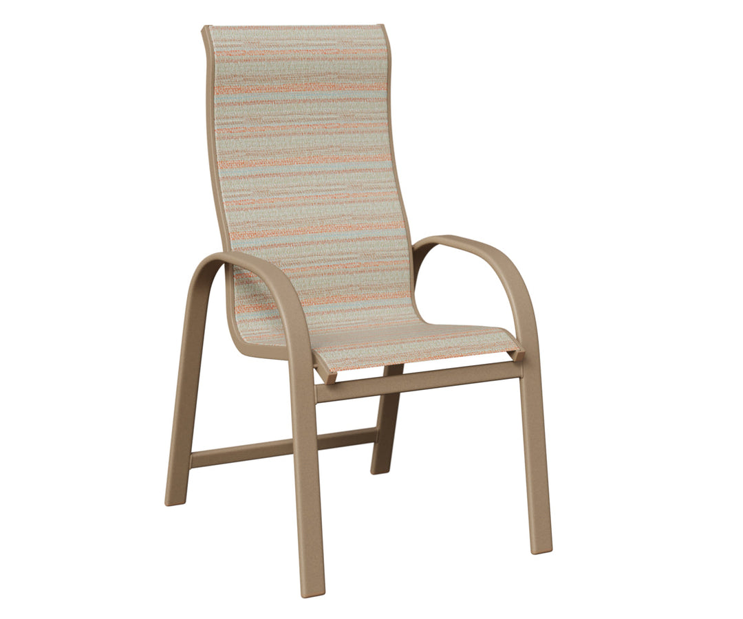 BGMDHSOV-Berlin Gardens-Murphy High Back Sling Dining Chair-Pangaea Patio