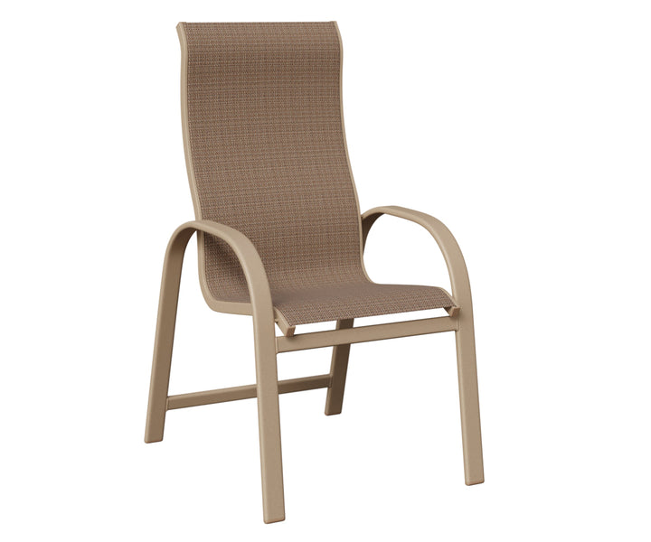 BGMDHSSA-Berlin Gardens-Murphy High Back Sling Dining Chair-Pangaea Patio