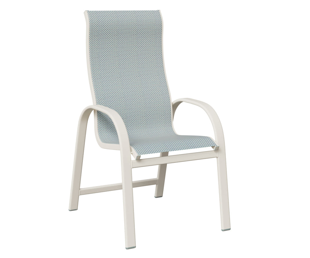 BGMDHSMW-Berlin Gardens-Murphy High Back Sling Dining Chair-Pangaea Patio