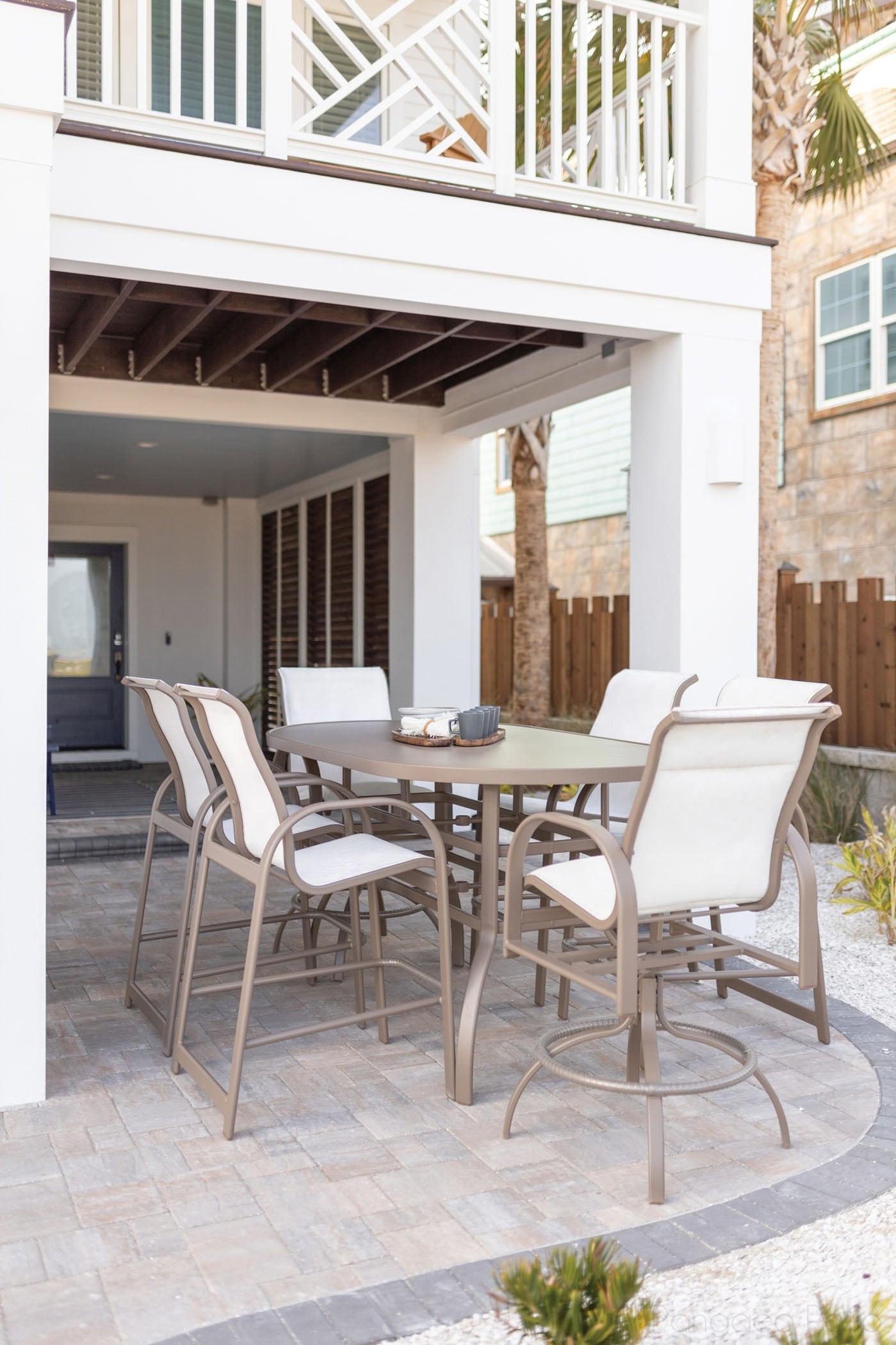 '-Berlin Gardens-Murphy High Back Sling Dining Chair-Pangaea Patio