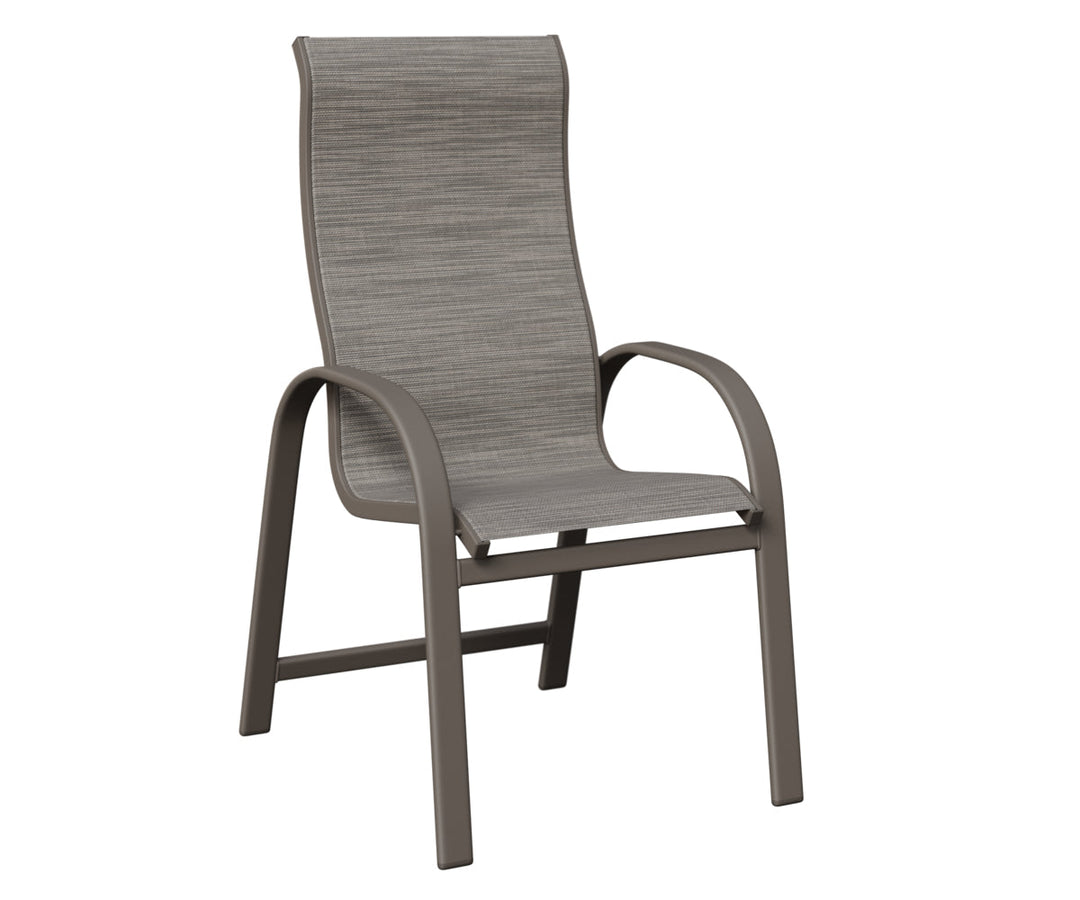 BGMDHSGR-Berlin Gardens-Murphy High Back Sling Dining Chair-Pangaea Patio