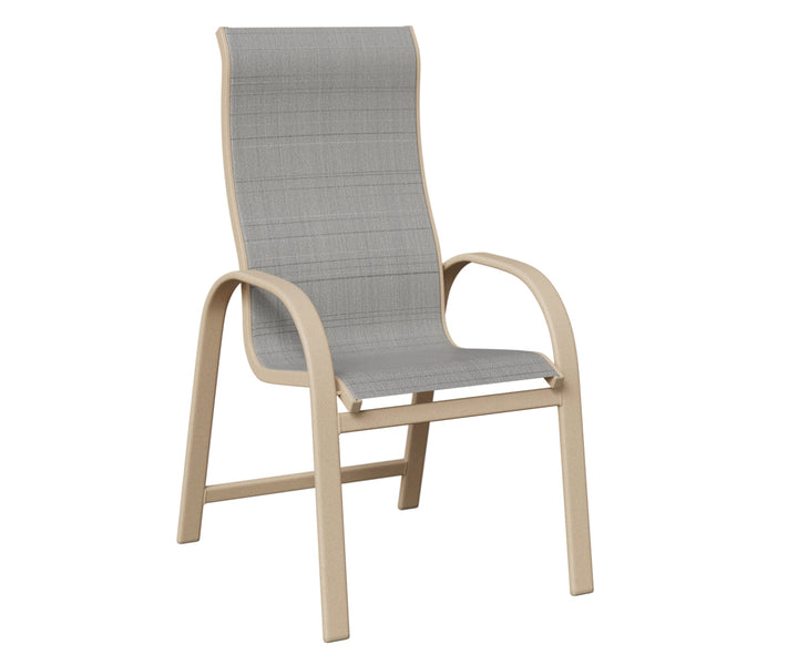 BGMDHSLM-Berlin Gardens-Murphy High Back Sling Dining Chair-Pangaea Patio