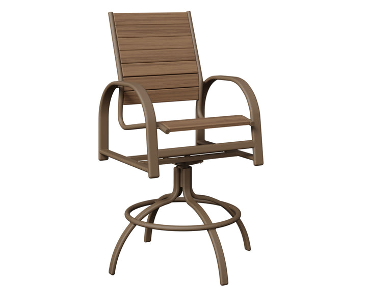 BGMSBPCL-Berlin Gardens-Murphy Poly Swivel Bar Chair-Pangaea Patio