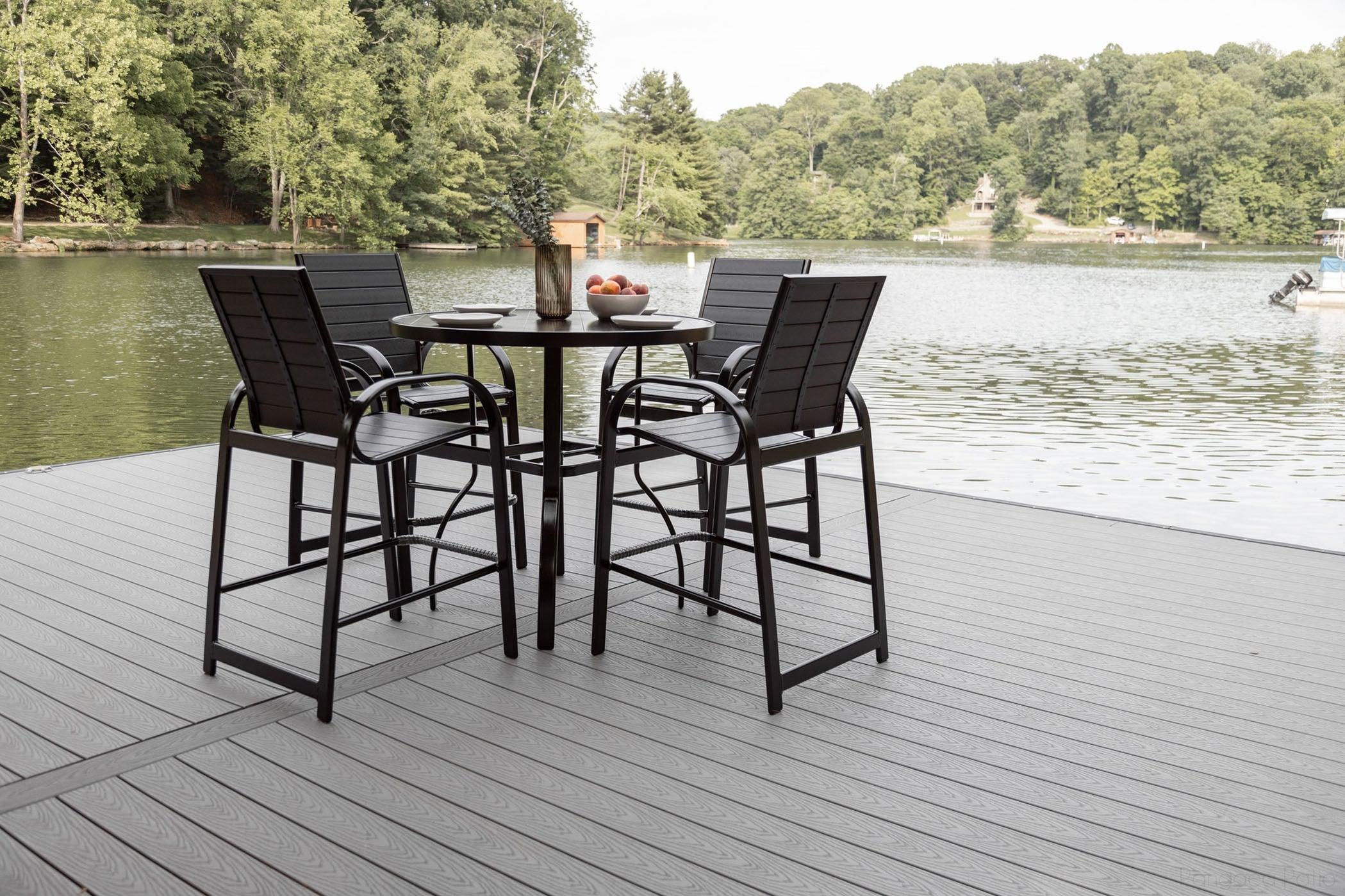 '-Berlin Gardens-Murphy Poly Swivel Bar Chair-Pangaea Patio