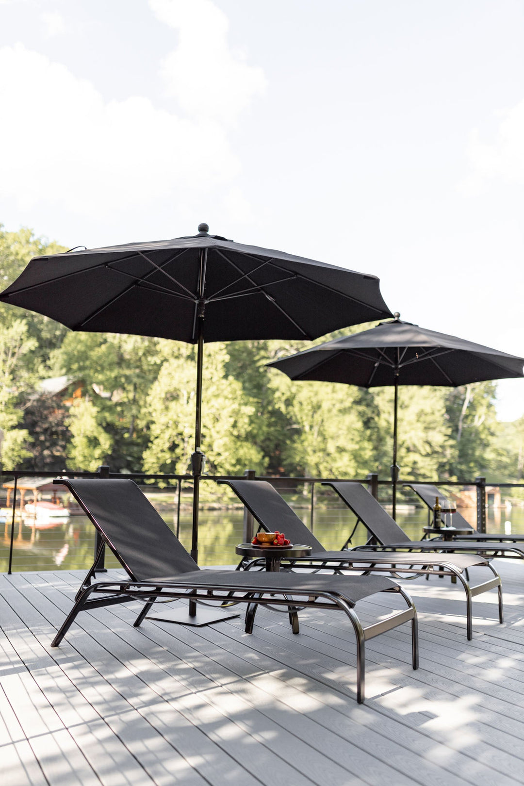 -Berlin Gardens-Murphy Sling Chaise Lounge With Arms-Pangaea Patio