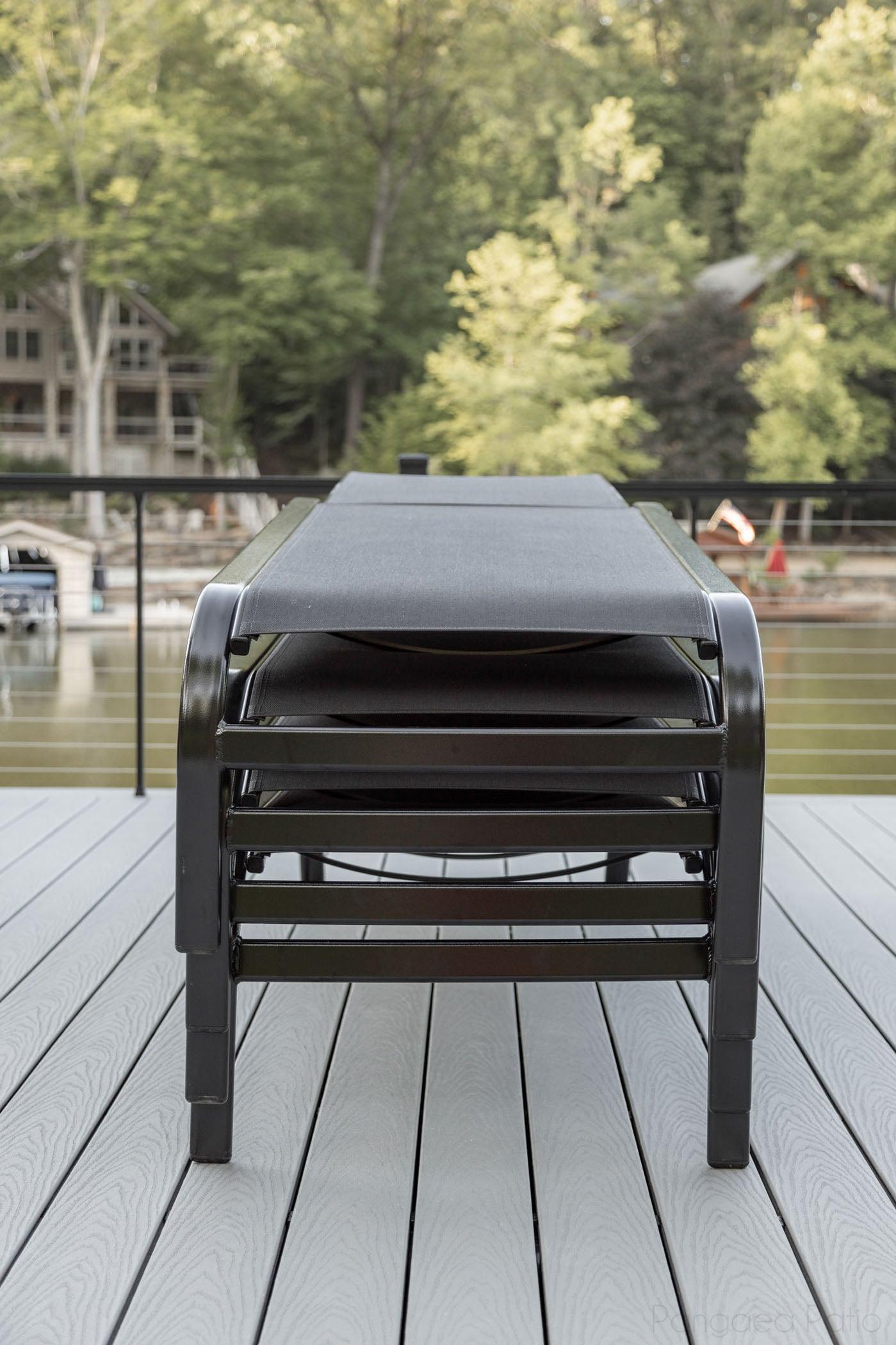 '-Berlin Gardens-Murphy Sling Chaise Lounge With Arms-Pangaea Patio