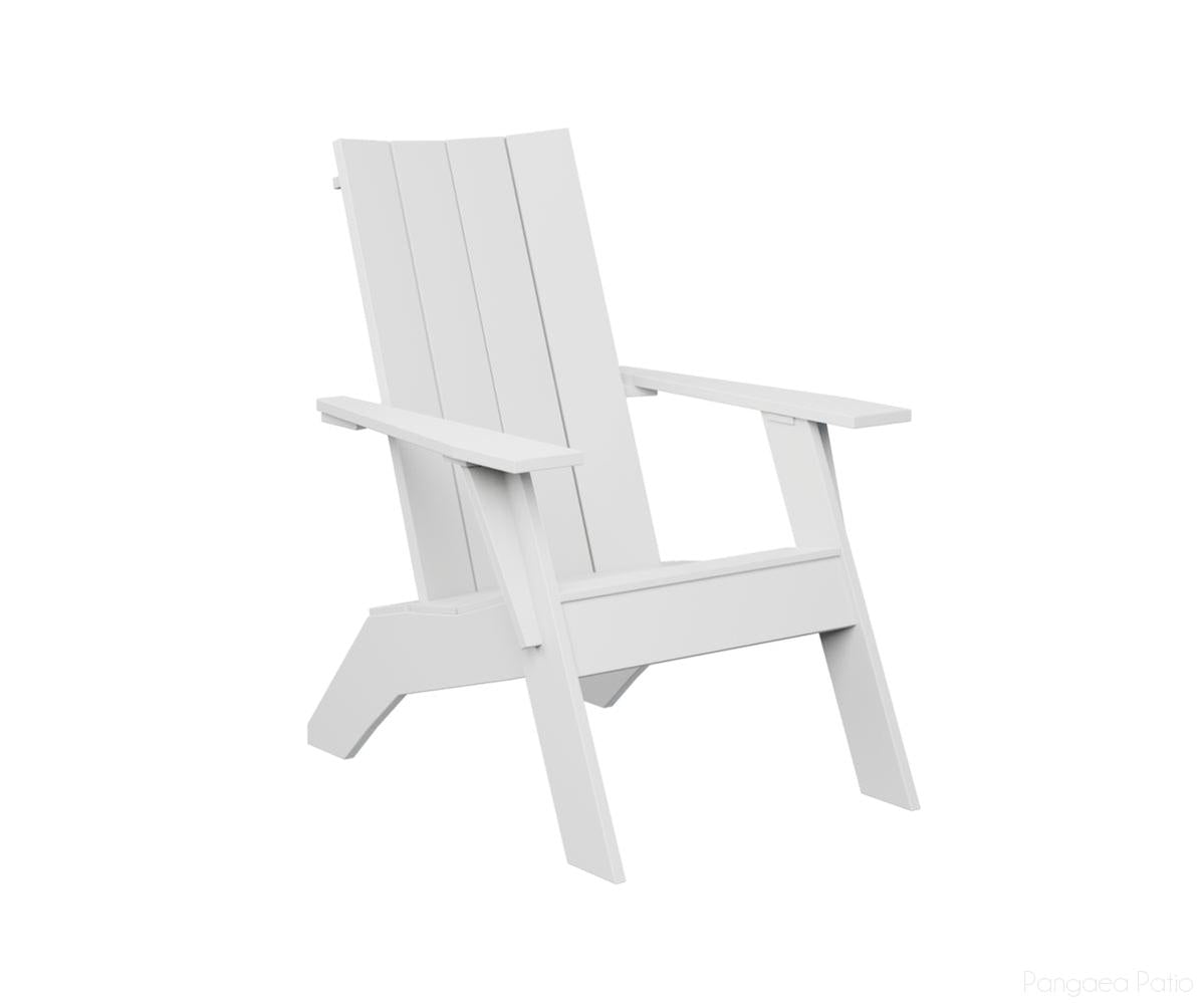 BGNAC2939MGW-Berlin Gardens-Nordic Adirondack Chair-MGP Matte White-Pangaea Patio