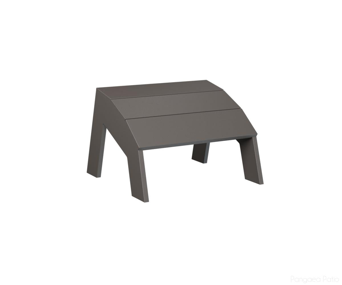 BGNAF1721MGG-Berlin Gardens-Nordic Adirondack Footstool-MGP Graphite-Pangaea Patio