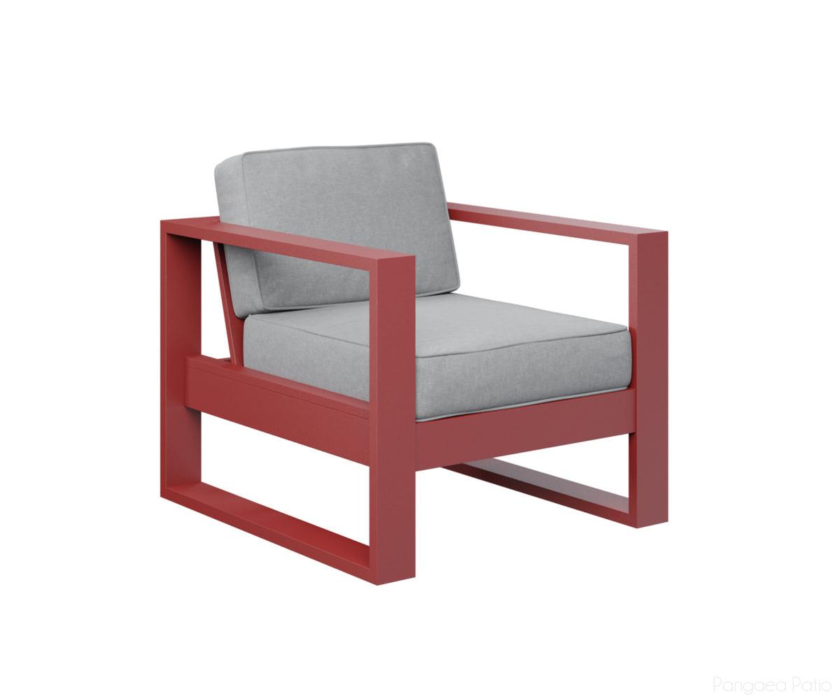 BGNCC2924MGR-Berlin Gardens-Nordic Club Chair-MGP Red-Pangaea Patio