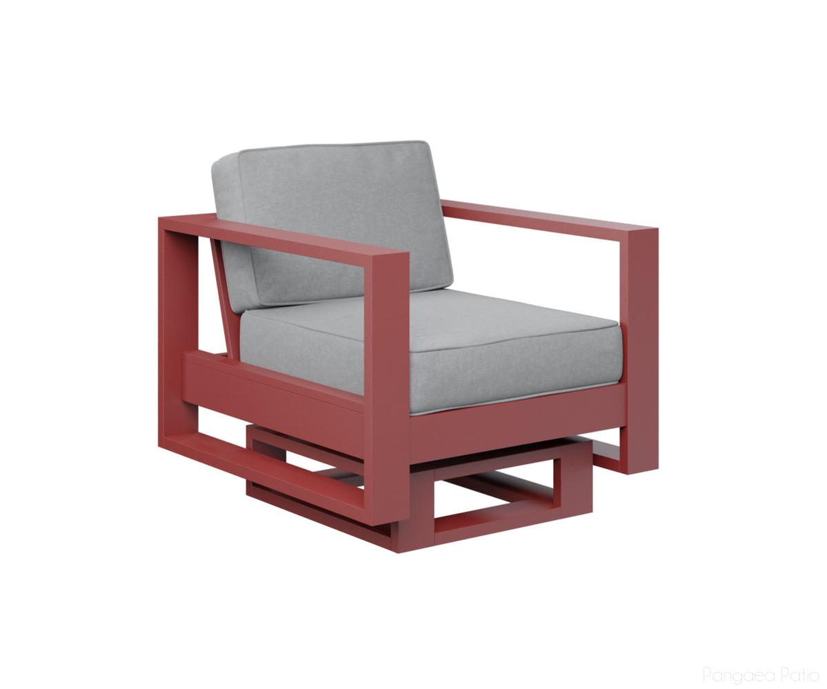 BGNR2924MGR-Berlin Gardens-Nordic Club Rocker-MGP Red-Pangaea Patio