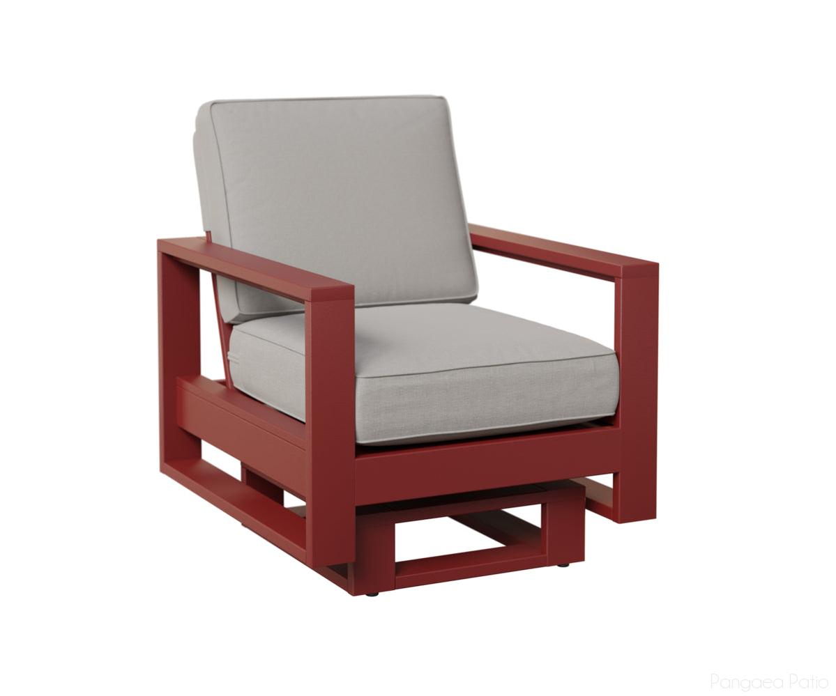 BGNHR2933MGR-Berlin Gardens-Nordic High Back Club Rocker-MGP Red-Pangaea Patio