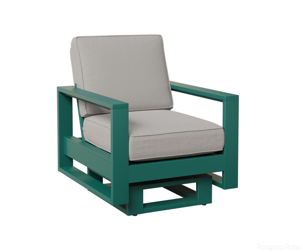 BGNHR2933MGT-Berlin Gardens-Nordic High Back Club Rocker-MGP Teal-Pangaea Patio