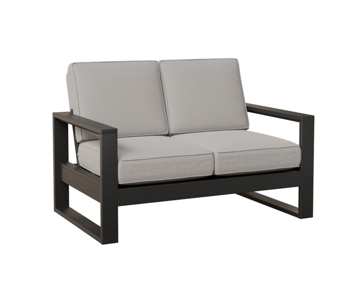 BGNHL5233MGB-Berlin Gardens-Nordic High Back Loveseat-Pangaea Patio