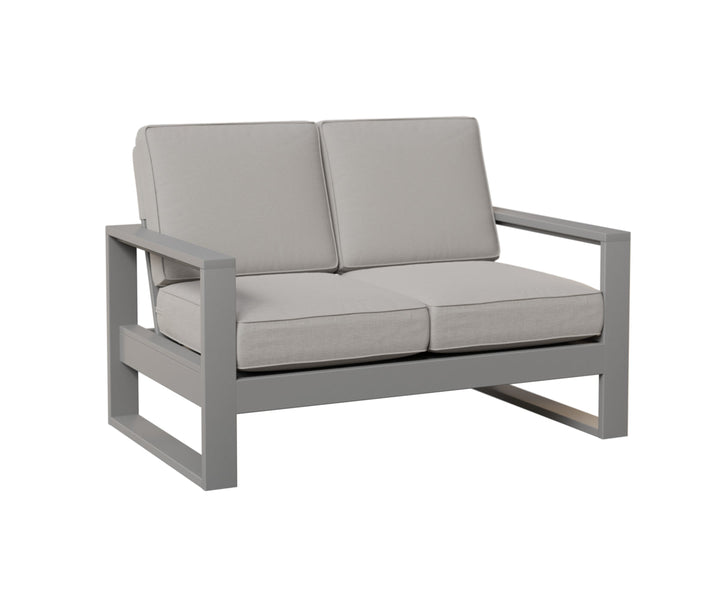 BGNHL5233MGF-Berlin Gardens-Nordic High Back Loveseat-Pangaea Patio