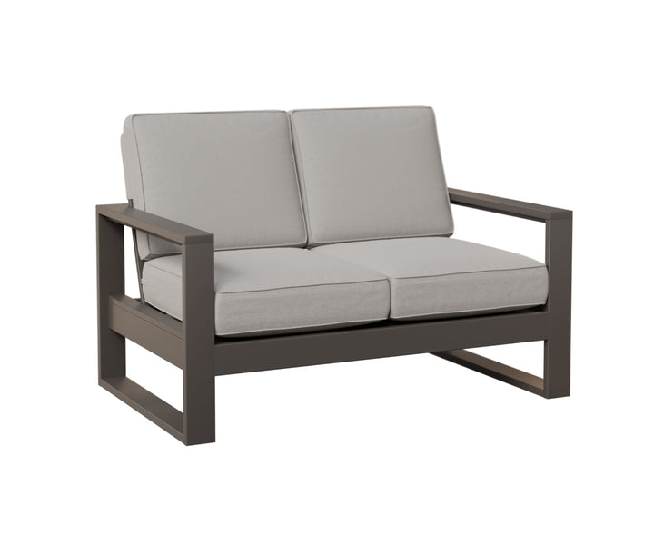 BGNHL5233MGG-Berlin Gardens-Nordic High Back Loveseat-Pangaea Patio