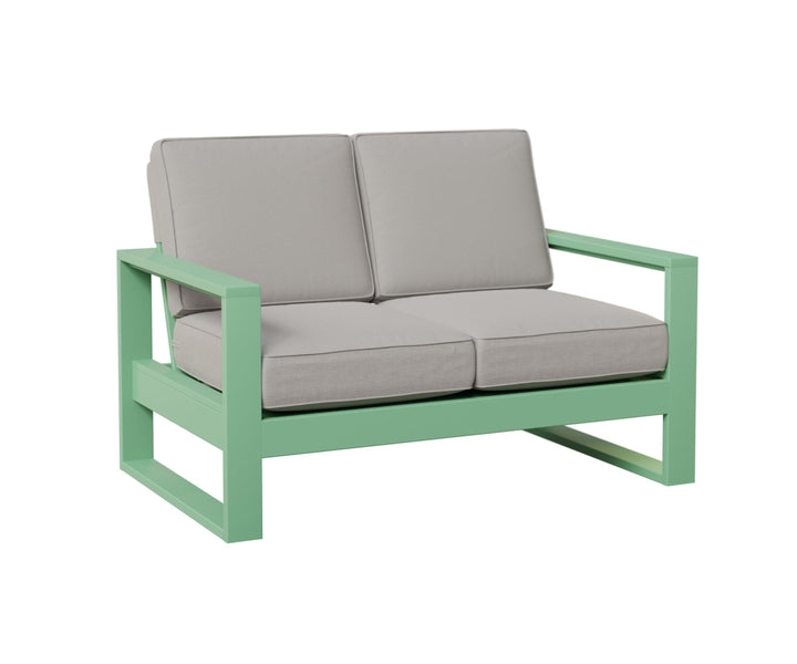 BGNHL5233MGM-Berlin Gardens-Nordic High Back Loveseat-Pangaea Patio