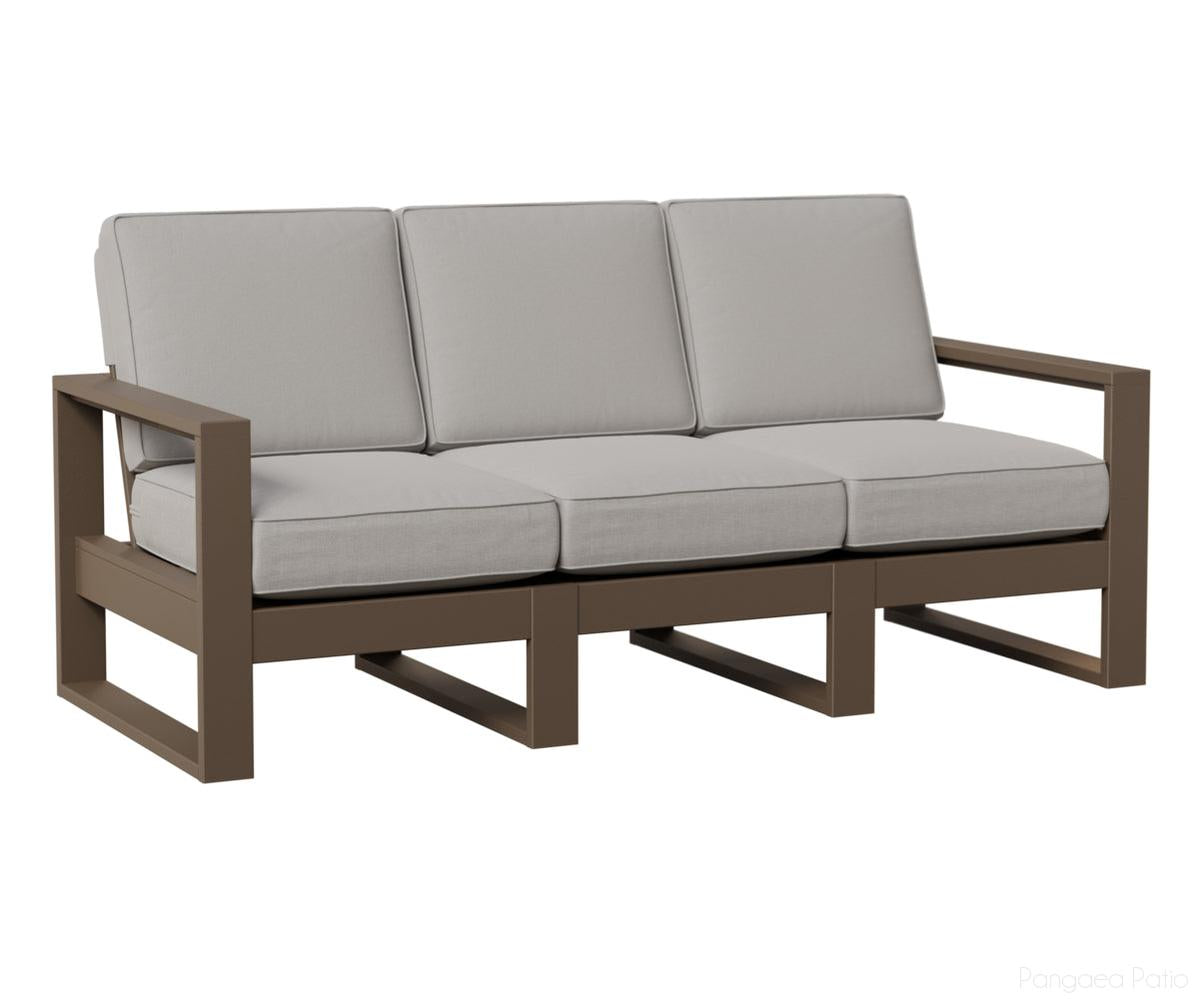 BGNHS7433MGC-Berlin Gardens-Nordic High Back Sofa-MGP Clay-Pangaea Patio