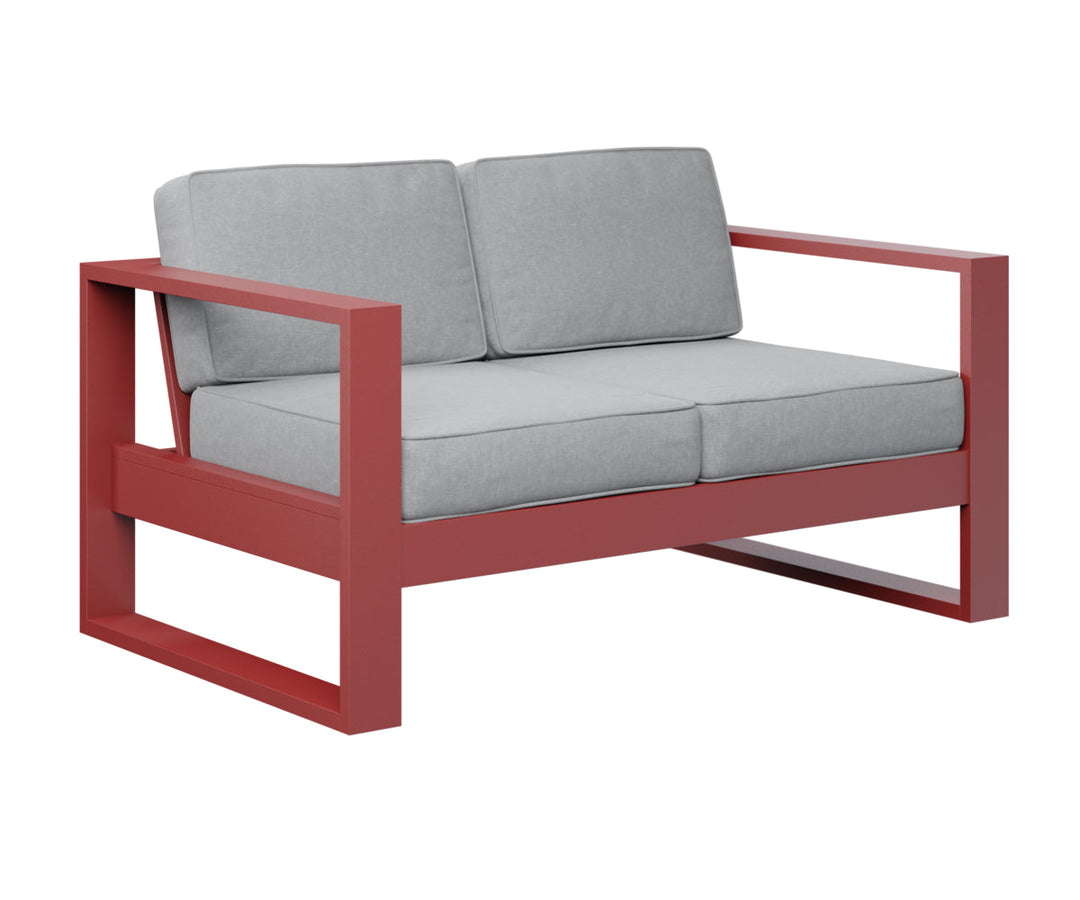 BGNL5224MGR-Berlin Gardens-Nordic Loveseat-Pangaea Patio