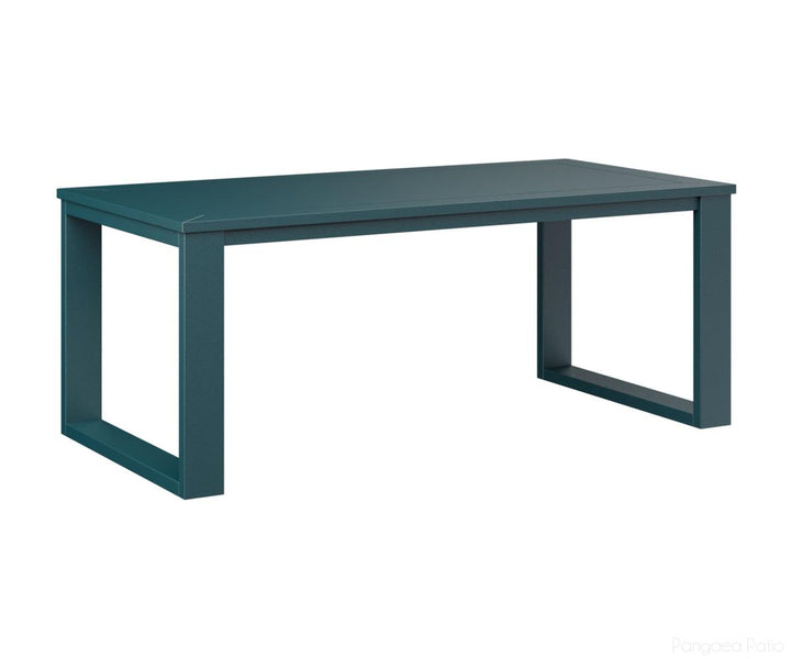 BGNRCT4719MGBY-Berlin Gardens-Nordic Rectangular Coffee Table-MGP Berry-Pangaea Patio