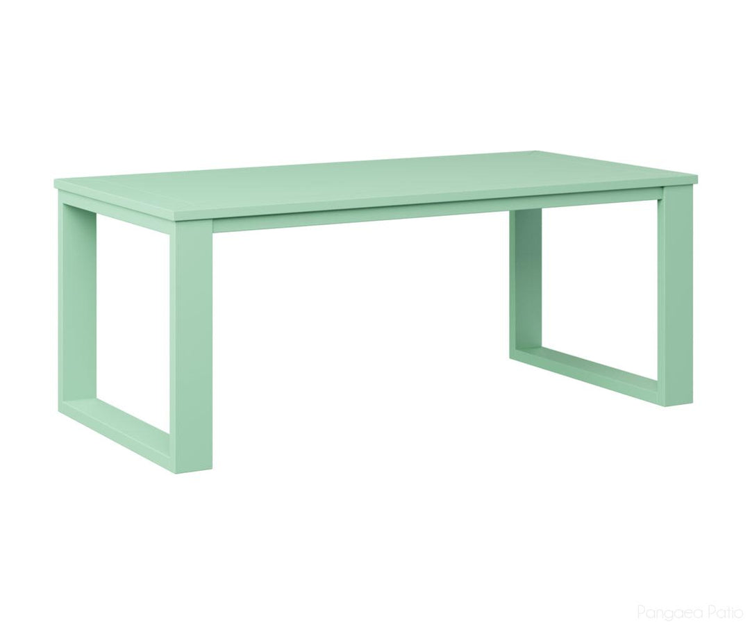 BGNRCT4719MGM-Berlin Gardens-Nordic Rectangular Coffee Table-MGP Mint-Pangaea Patio