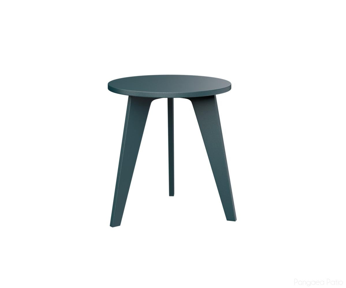 BGNRET1819MBY-Berlin Gardens-Nordic Round End Table-MGP Berry-Pangaea Patio