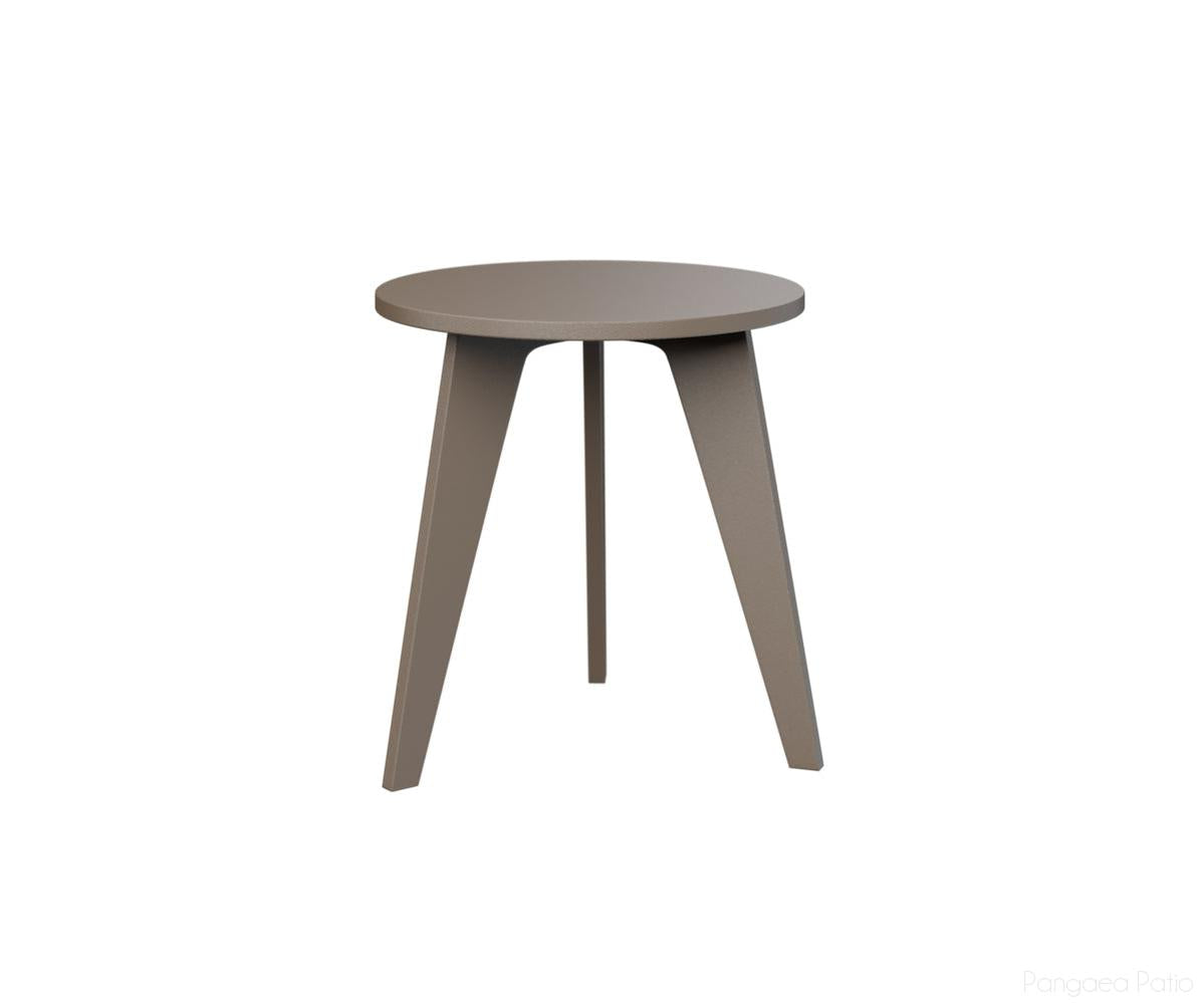BGNRET1819MGC-Berlin Gardens-Nordic Round End Table-MGP Clay-Pangaea Patio