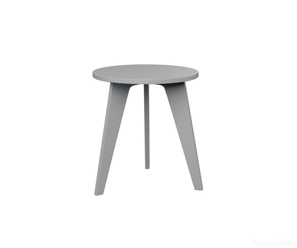 BGNRET1819MGF-Berlin Gardens-Nordic Round End Table-MGP Fog-Pangaea Patio