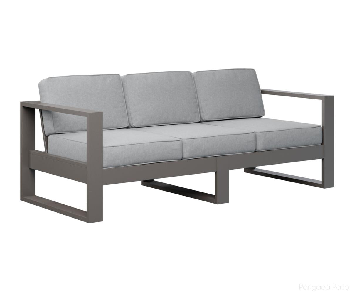 BGNS7424MGG-Berlin Gardens-Nordic Sofa-MGP Graphite-Pangaea Patio