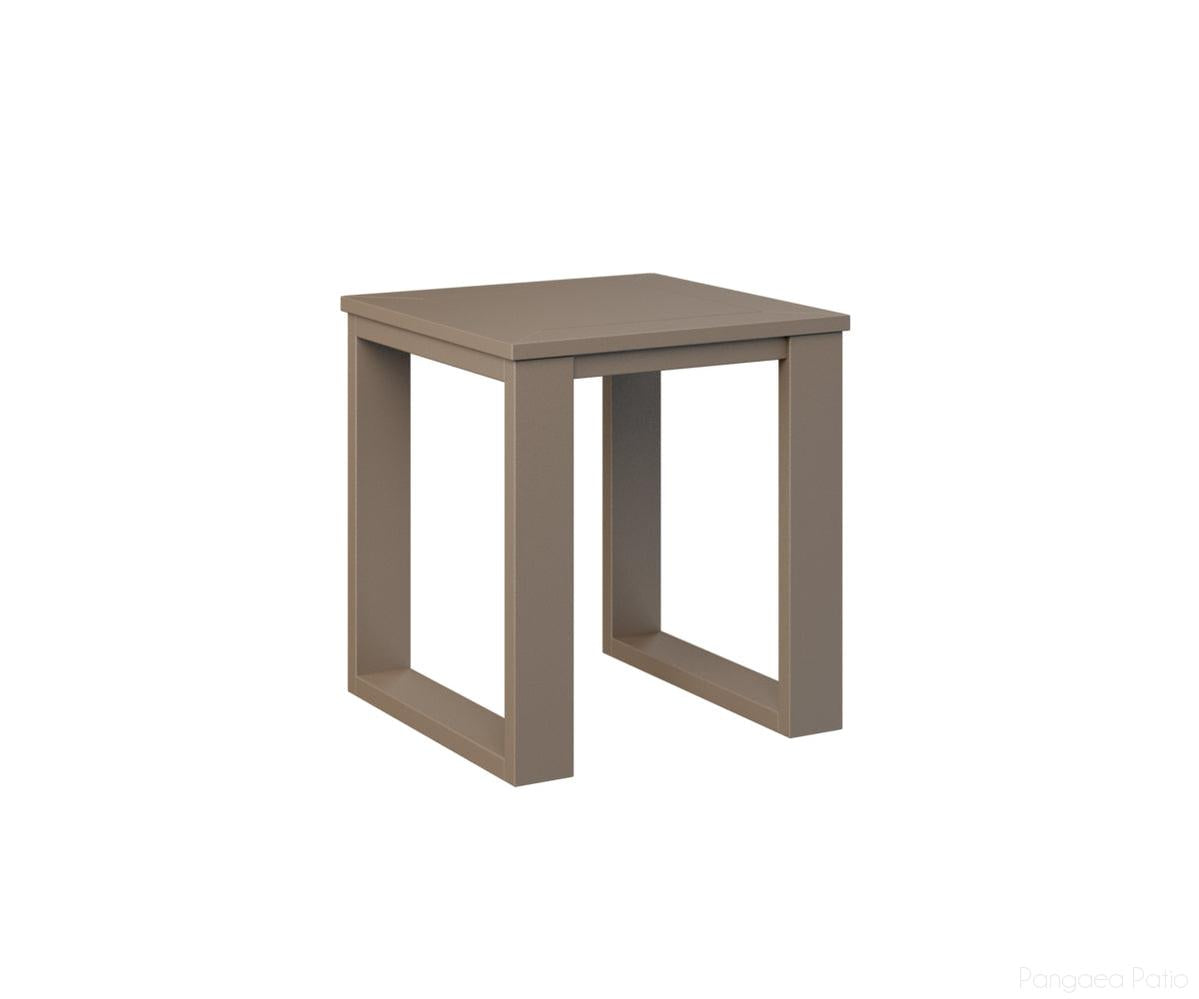 BGNSET1819MGC-Berlin Gardens-Nordic Square End Table-MGP Clay-Pangaea Patio