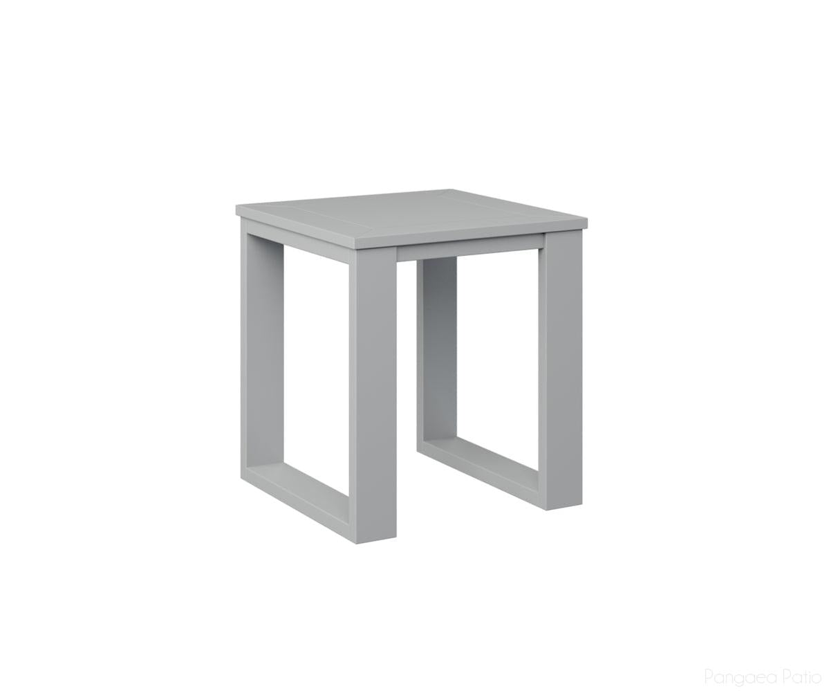 BGNSET1819MGF-Berlin Gardens-Nordic Square End Table-MGP Fog-Pangaea Patio