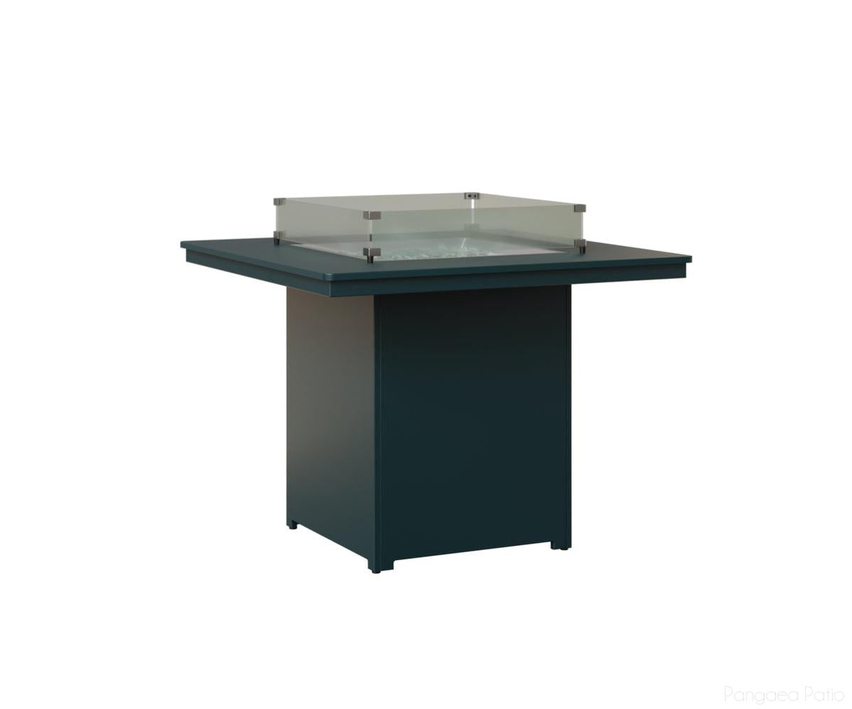 BGNSFT3647CMGBY-Berlin Gardens-Numa Square Fire Table - Counter Height-MGP Berry-Pangaea Patio
