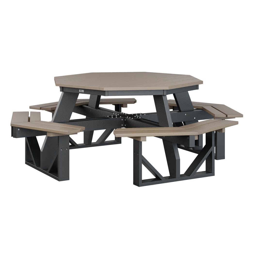 -Berlin Gardens-Octagon Picnic Table-Pangaea Patio