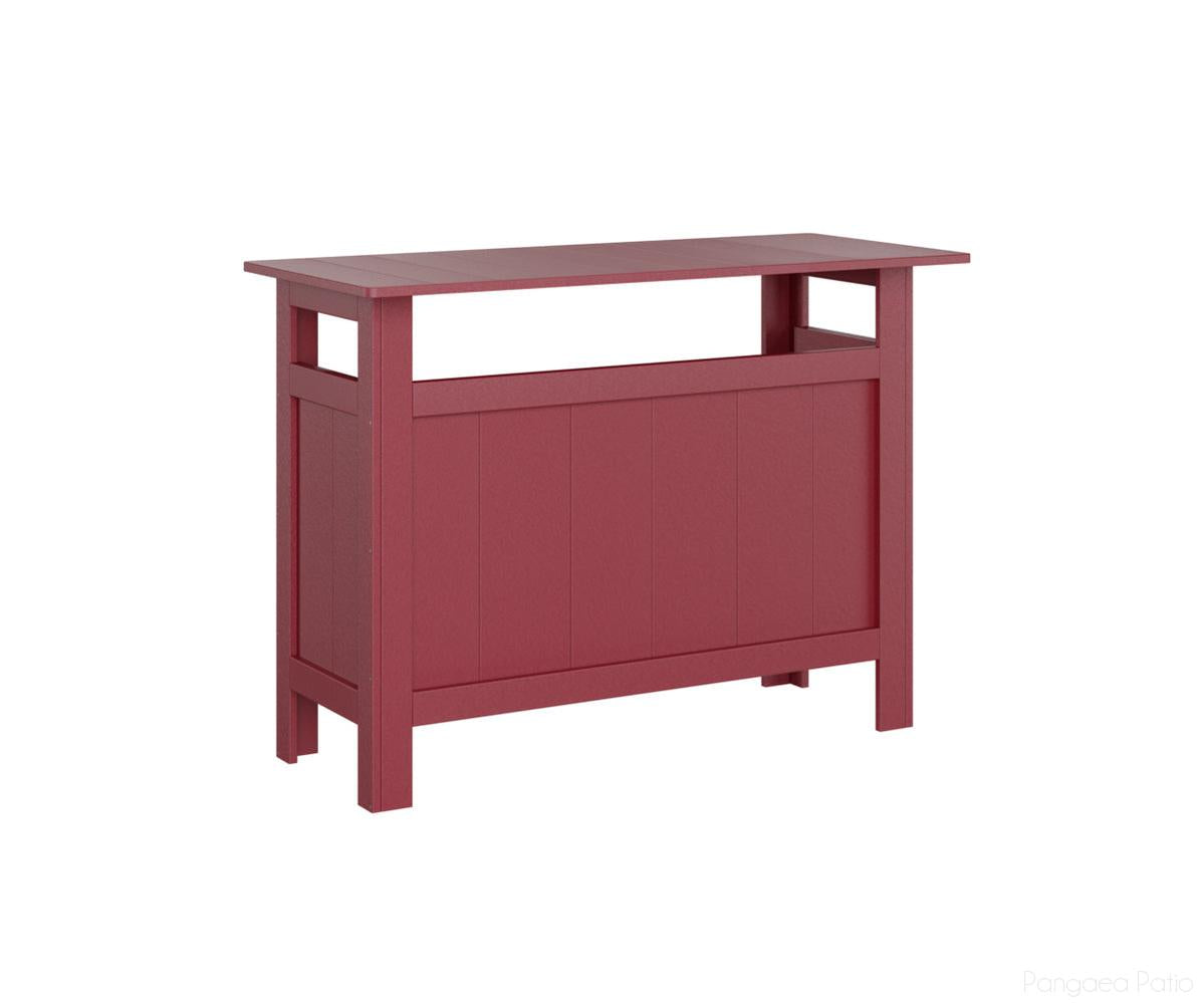 BGPOBB3955SR-Berlin Gardens-Outdoor Bar-Scarlet Red BG-Pangaea Patio