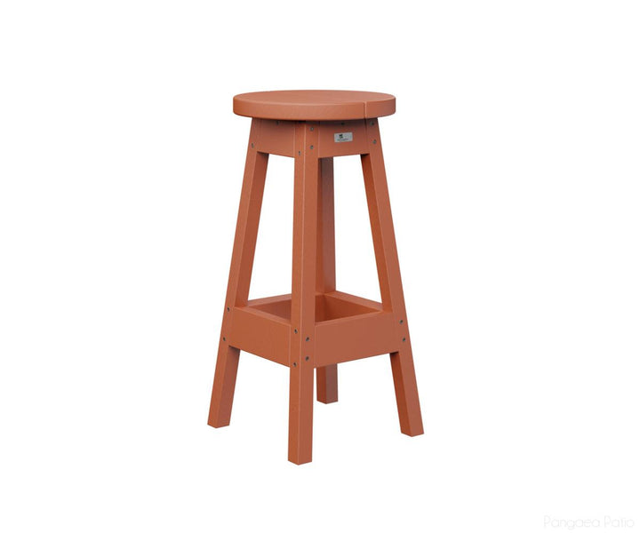 BGPOBS1430MO-Berlin Gardens-Outdoor Bar Stool-Mango Orange BG-Pangaea Patio