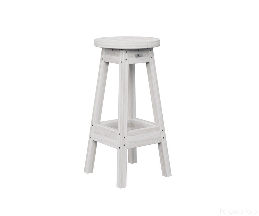 BGPOBS1430SS-Berlin Gardens-Outdoor Bar Stool-Seashell BG-Pangaea Patio