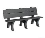BGPOPB3472B-Berlin Gardens-Park Bench-Black BG-Pangaea Patio