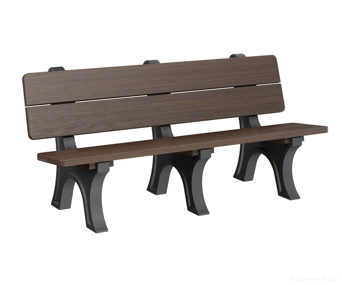 BGPOPB3472BW-Berlin Gardens-Park Bench-Brazilian Walnut BG-Pangaea Patio