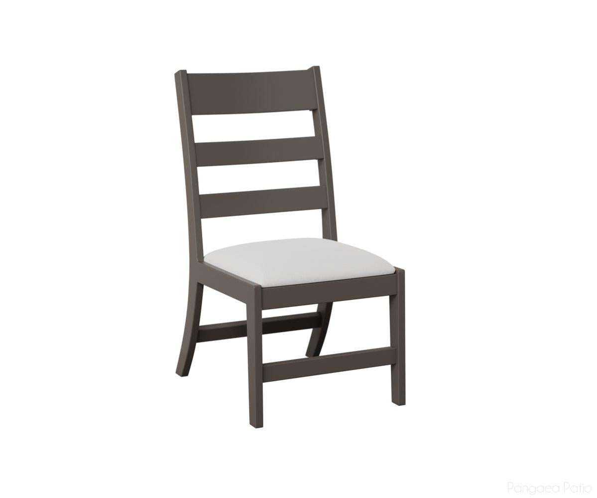 BGPDC2040MGG-Berlin Gardens-Parker Dining Chair-MGP Graphite-Pangaea Patio