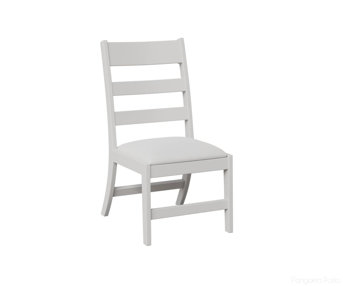 BGPDC2040MGW-Berlin Gardens-Parker Dining Chair-MGP Matte White-Pangaea Patio