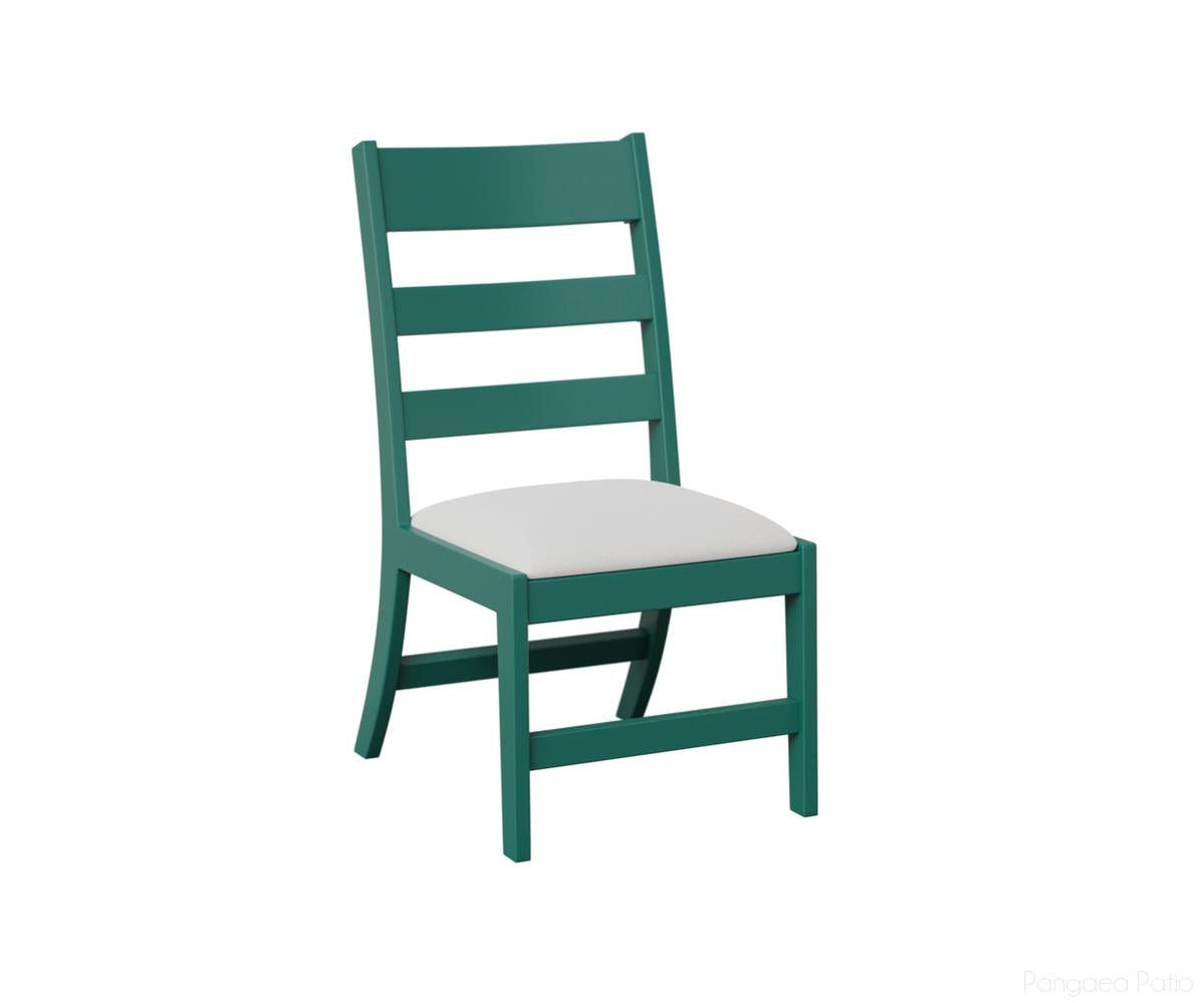 BGPDC2040MGT-Berlin Gardens-Parker Dining Chair-MGP Teal-Pangaea Patio