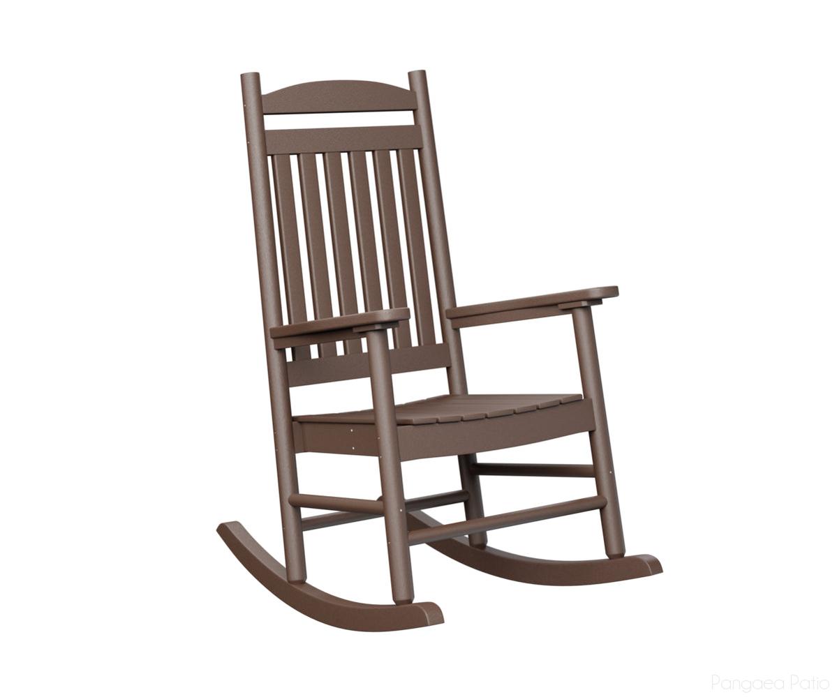 BGPR2545CB-Berlin Gardens-Porch Rocker-Chocolate Brown BG-Pangaea Patio