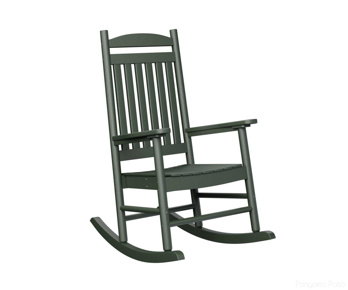 BGPR2545G-Berlin Gardens-Porch Rocker-Green BG-Pangaea Patio