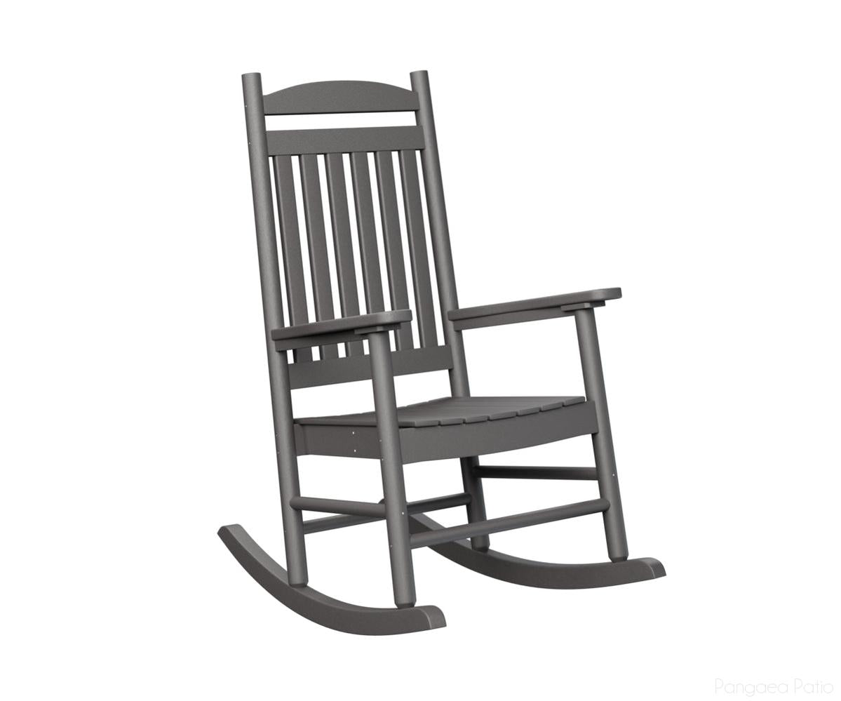 BGPR2545SG-Berlin Gardens-Porch Rocker-Smoke Gray BG-Pangaea Patio