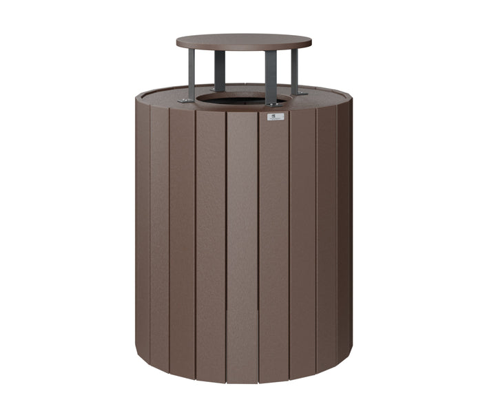 BGRG717CB-Berlin Gardens-Rain Guard for Round Trash Can-Pangaea Patio