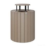 '-Berlin Gardens-Rain Guard for Round Trash Can-Pangaea Patio