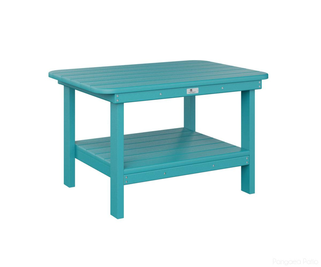 BGRTCT2921AB-Berlin Gardens-Rectangle Coffee Table-Aruba Blue BG-Pangaea Patio